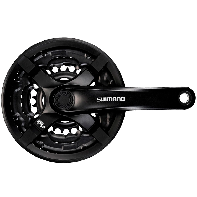 Шатуны SHIMANO TOURNEY FC-TY501, 42X34X24T, CRANK ARM 175MM, FOR REAR 6/7/8 SPEED