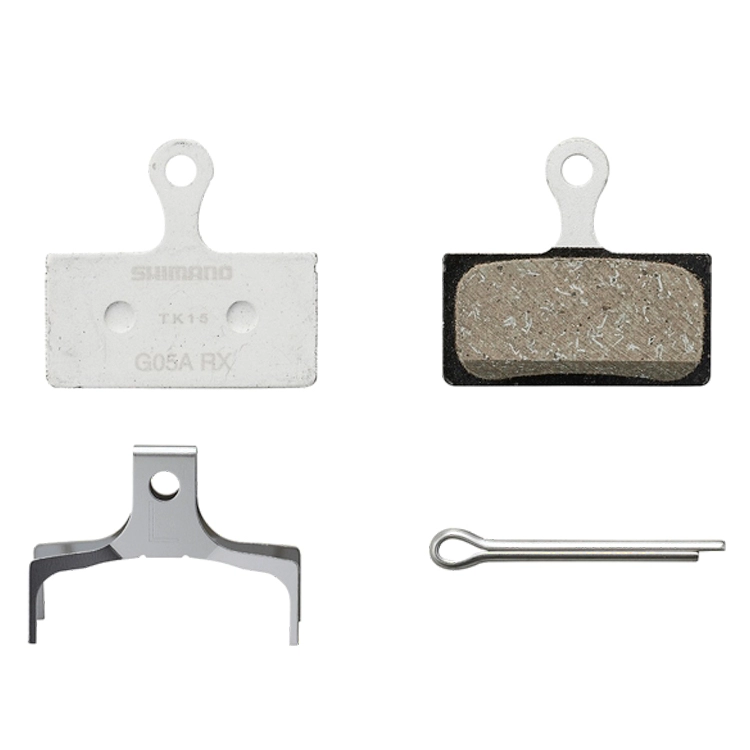 Тормозные дисковые колодки SHIMANO RESIN PAD W/O FIN (G05A-RX)