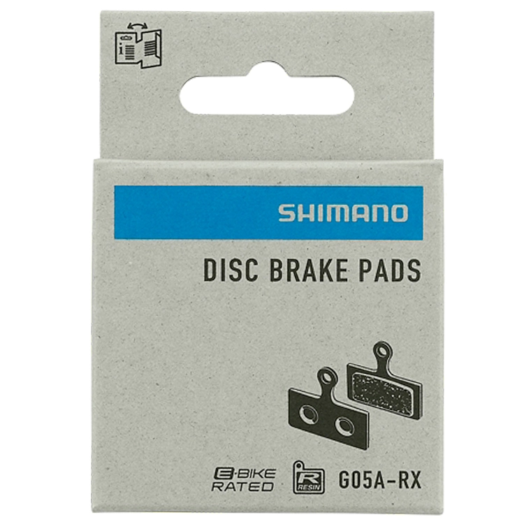 Тормозные дисковые колодки SHIMANO RESIN PAD W/O FIN (G05A-RX)